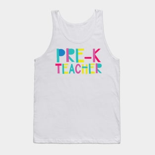 Pre-K Teacher Gift Idea Cute Back to School Tank Top